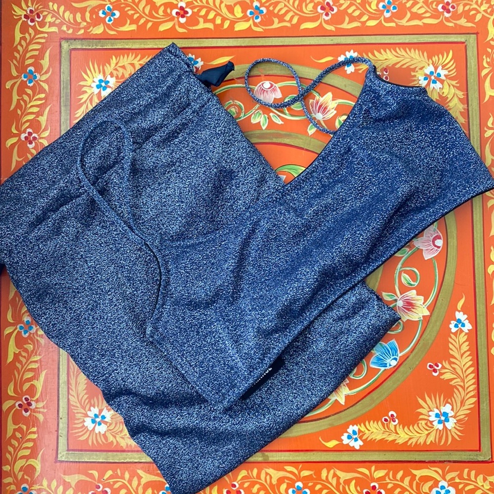 Triangl Mica Riverside sparkle top